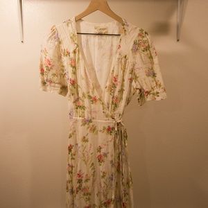 Ralph Lauren Floral Maxi Wrap Dress